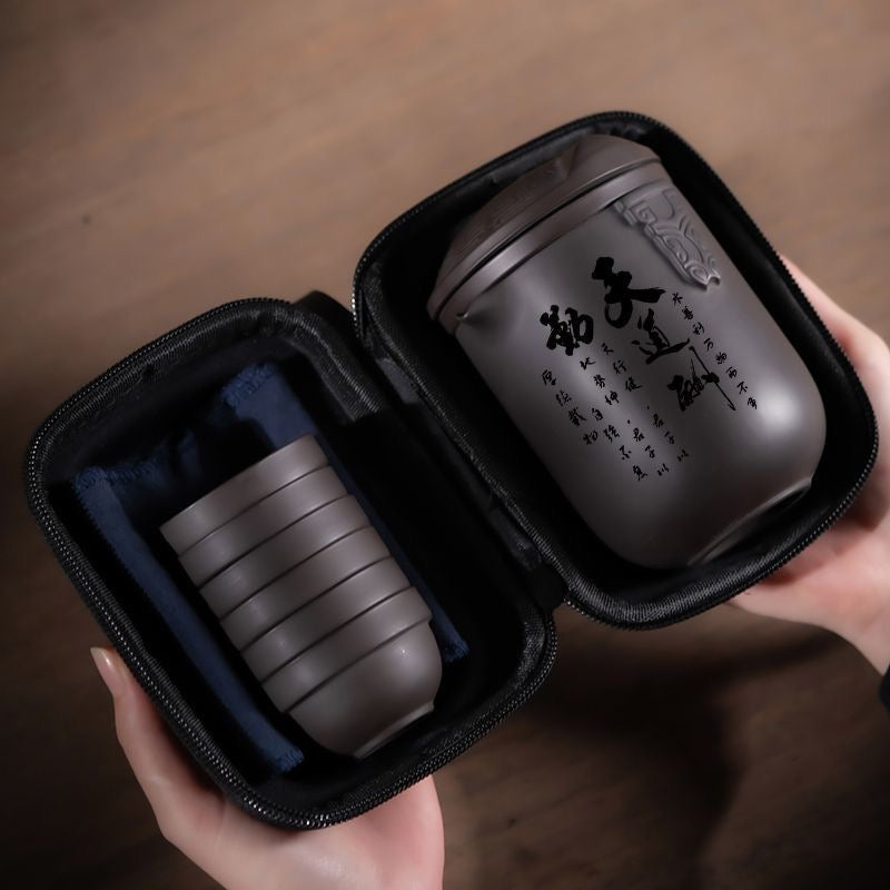 Travel tea set