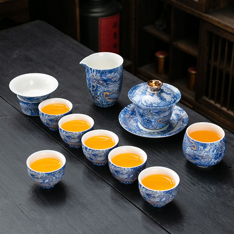 Dragon Teng Sheng Shi tea set