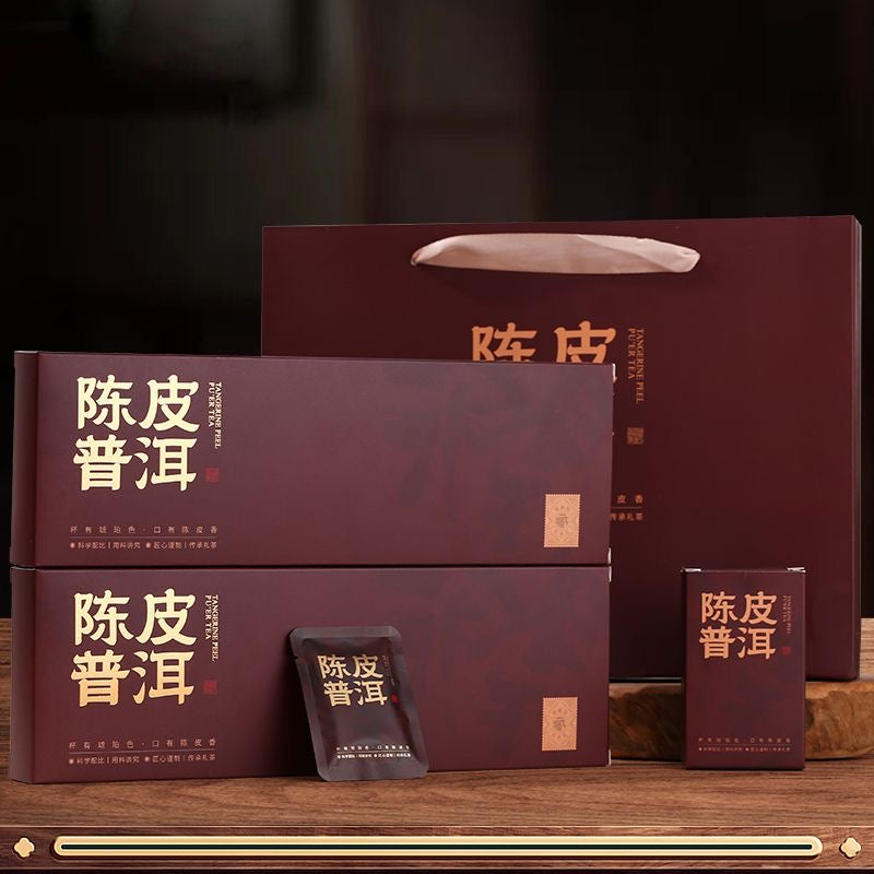 Orange peel Pu-erh tea